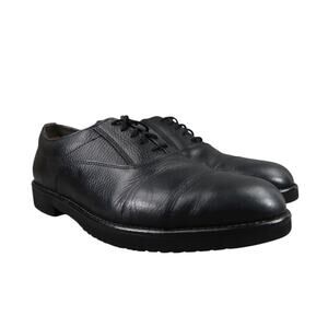Dexter Shoes Mens 11.5 Oxford Dress Cap Toe Leather Comfort Formal Black Career